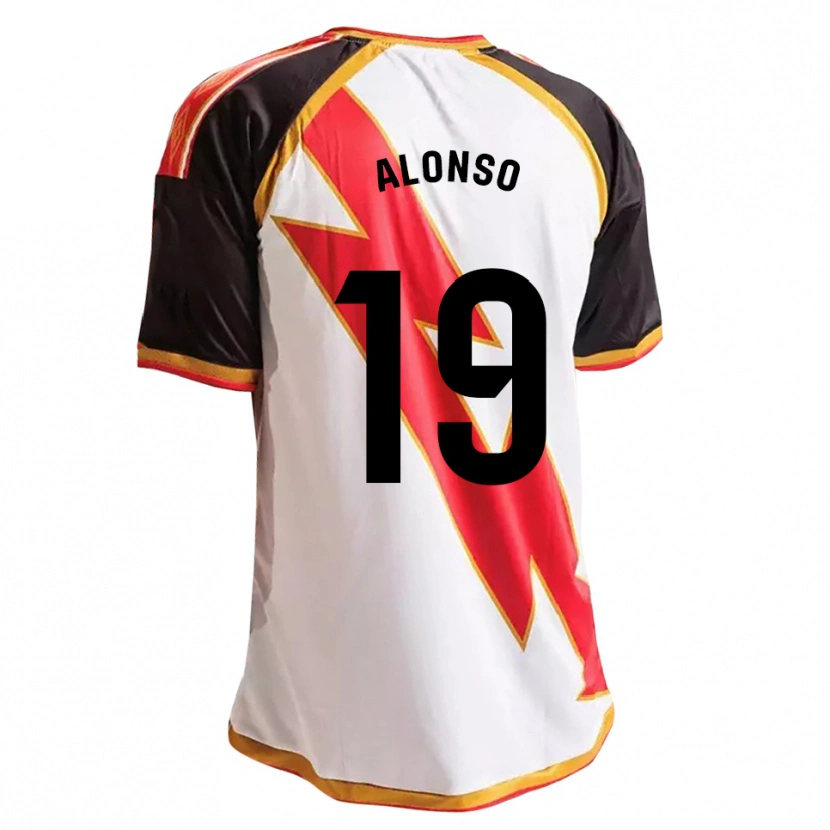 Danxen Män Iván Alonso #19 Svart Röd Vit Guld Hemmatröja Matchtröjor 2026/27 Tröjor T-Tröja