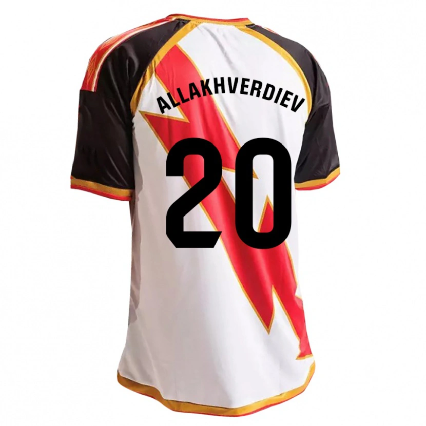 Danxen Män Raul Allakhverdiev #20 Svart Röd Vit Guld Hemmatröja Matchtröjor 2026/27 Tröjor T-Tröja