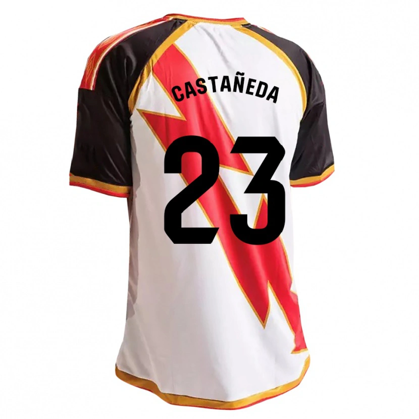 Danxen Män Ana Sofía Castañeda Giraldo #23 Svart Röd Vit Guld Hemmatröja Matchtröjor 2026/27 Tröjor T-Tröja