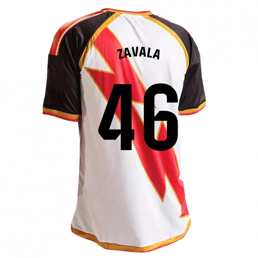 Danxen Män Andrés Zavala #46 Svart Röd Vit Guld Hemmatröja Matchtröjor 2026/27 Tröjor T-Tröja