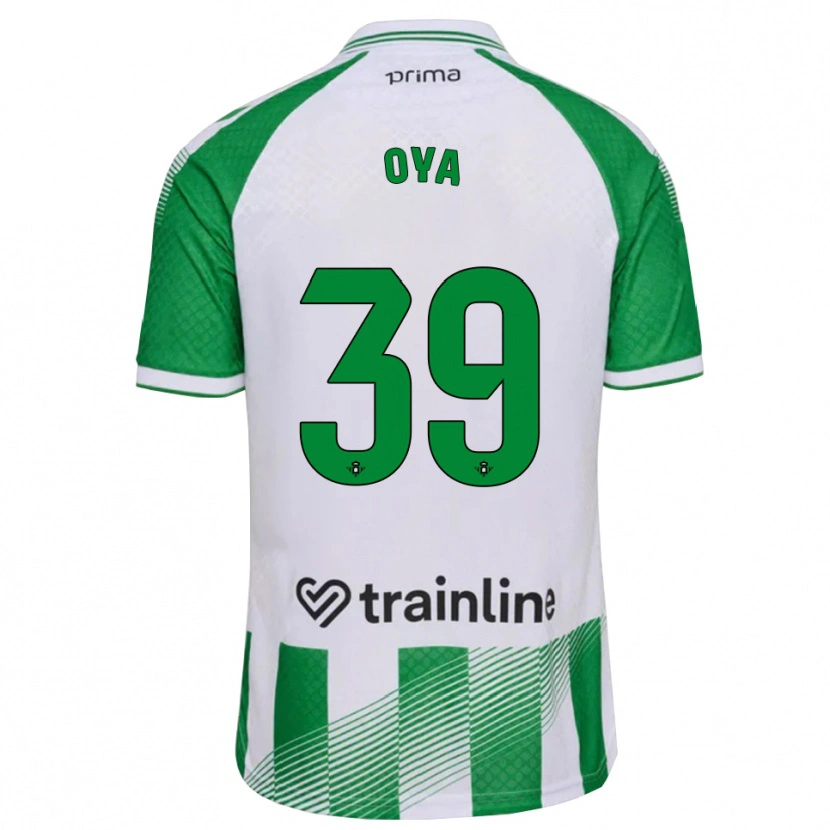Danxen Män Rafa Oya #39 Ljusgrön Svart Vit Hemmatröja Matchtröjor 2026/27 Tröjor T-Tröja