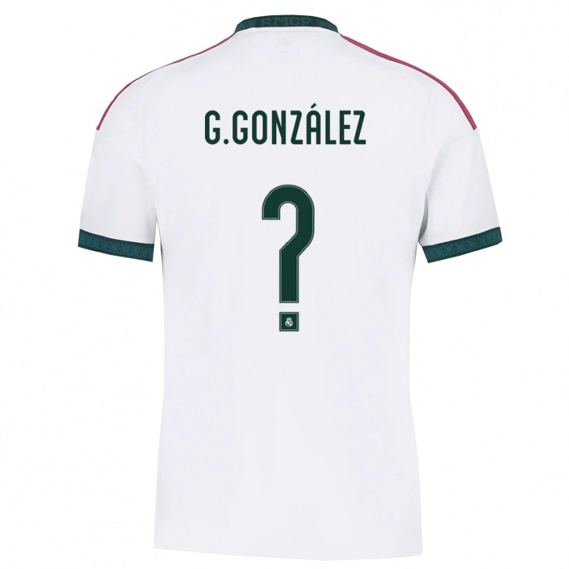 Danxen Män Guille González #0 Mörkgrön Vit Röd Hemmatröja Matchtröjor 2026/27 Tröjor T-Tröja