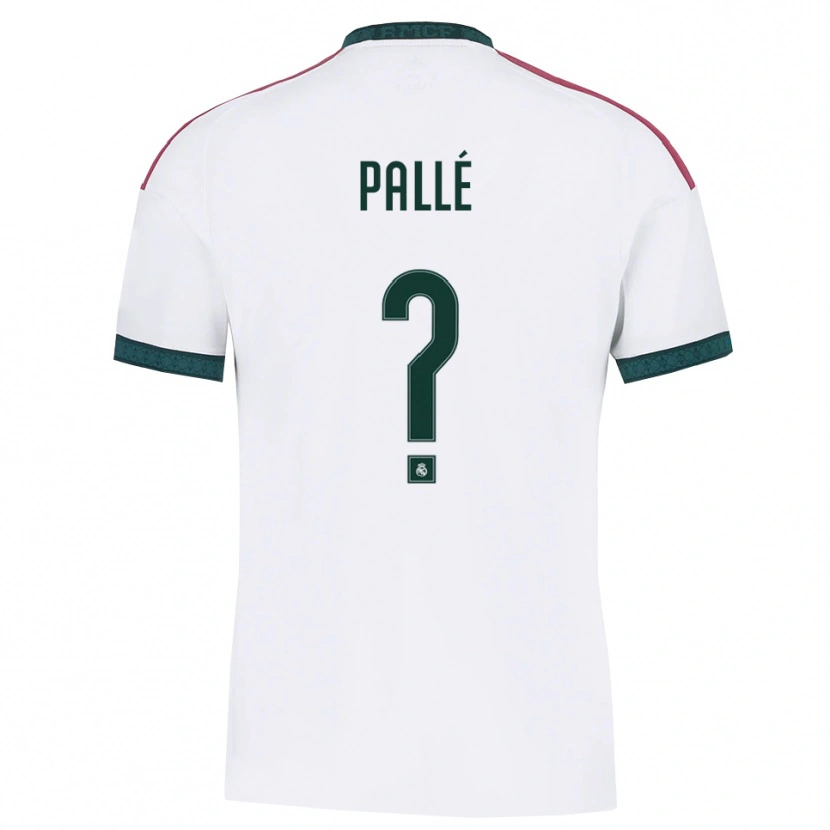 Danxen Män Joel Pallé #0 Mörkgrön Vit Röd Hemmatröja Matchtröjor 2026/27 Tröjor T-Tröja