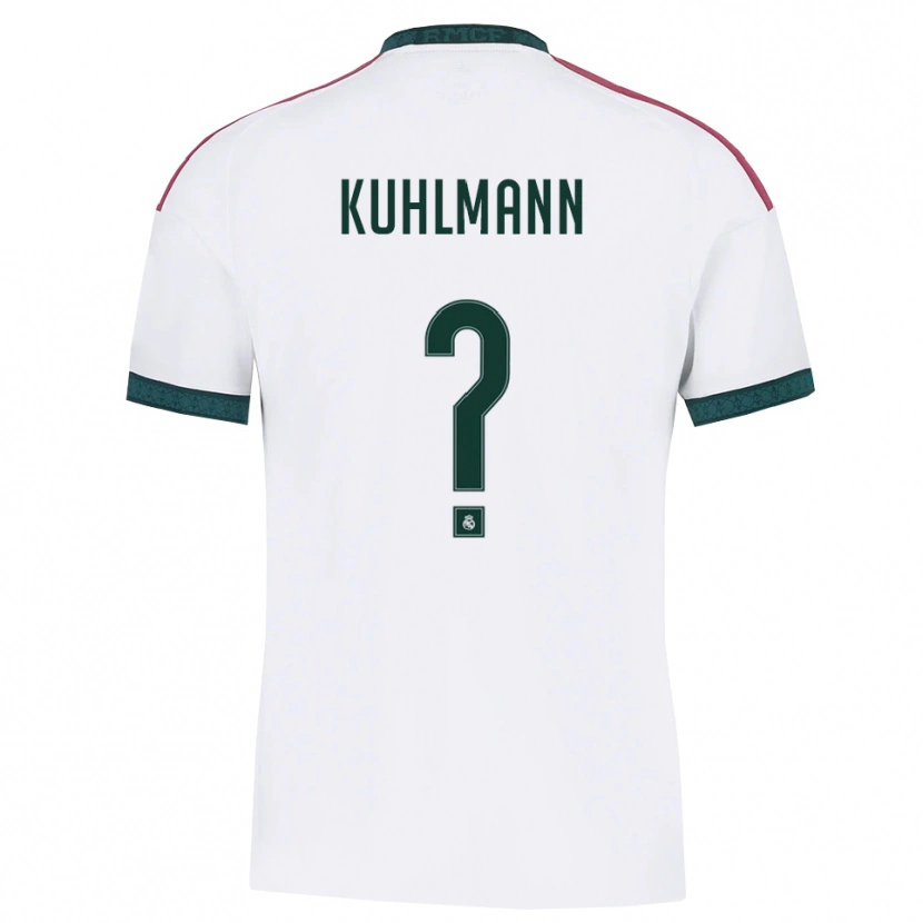 Danxen Män Quim Kuhlmann #0 Mörkgrön Vit Röd Hemmatröja Matchtröjor 2026/27 Tröjor T-Tröja