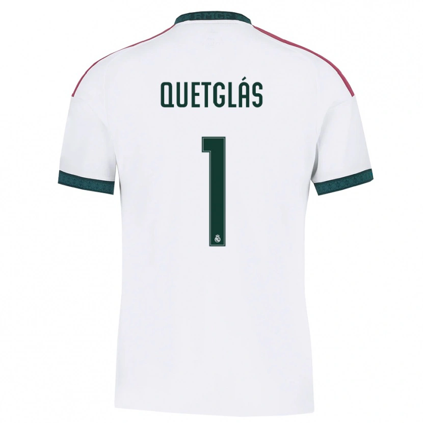 Danxen Män Ferran Quetglás #1 Mörkgrön Vit Röd Hemmatröja Matchtröjor 2026/27 Tröjor T-Tröja