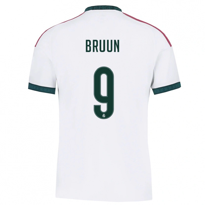 Danxen Män Signe Bruun #9 Mörkgrön Vit Röd Hemmatröja Matchtröjor 2026/27 Tröjor T-Tröja