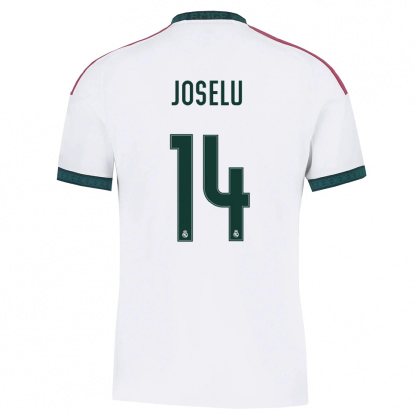 Danxen Män Joselu #14 Mörkgrön Vit Röd Hemmatröja Matchtröjor 2026/27 Tröjor T-Tröja