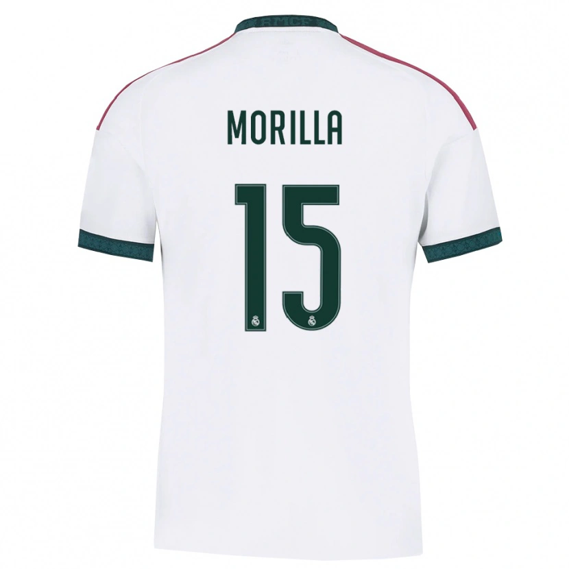 Danxen Män Jairo Morilla #15 Mörkgrön Vit Röd Hemmatröja Matchtröjor 2026/27 Tröjor T-Tröja
