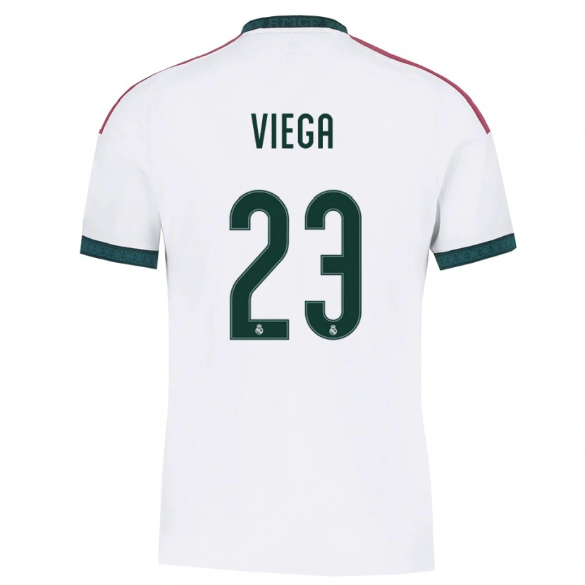 Danxen Män Marcos Viega #23 Mörkgrön Vit Röd Hemmatröja Matchtröjor 2026/27 Tröjor T-Tröja
