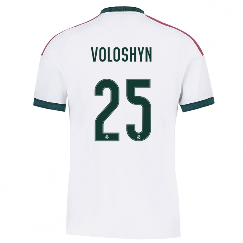Danxen Män Ilya Voloshyn #25 Mörkgrön Vit Röd Hemmatröja Matchtröjor 2026/27 Tröjor T-Tröja