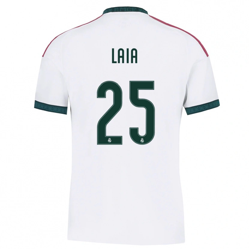 Danxen Män Laia López De La Morena #25 Mörkgrön Vit Röd Hemmatröja Matchtröjor 2026/27 Tröjor T-Tröja