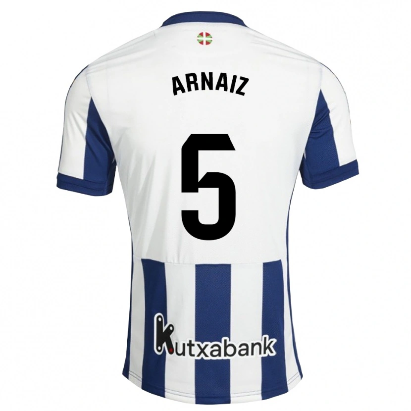 Danxen Män Iris Arnaiz #5 Marinblå Vit Guldbrun Hemmatröja Matchtröjor 2026/27 Tröjor T-Tröja