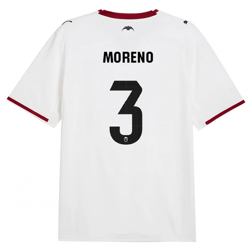 Danxen Män Diego Moreno #3 Svart Vit Röd Gul Hemmatröja Matchtröjor 2026/27 Tröjor T-Tröja
