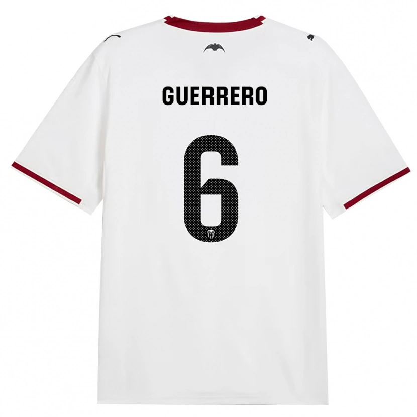 Danxen Män Paula Guerrero #6 Svart Vit Röd Gul Hemmatröja Matchtröjor 2026/27 Tröjor T-Tröja