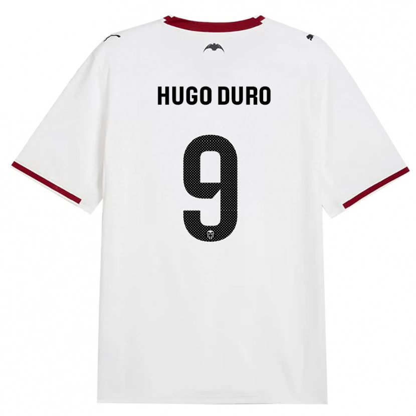Danxen Män Hugo Duro #9 Svart Vit Röd Gul Hemmatröja Matchtröjor 2026/27 Tröjor T-Tröja