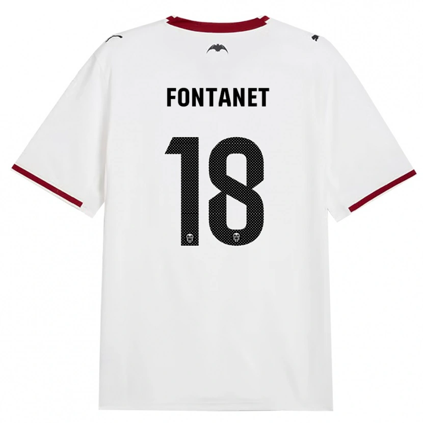 Danxen Män Joel Fontanet #18 Svart Vit Röd Gul Hemmatröja Matchtröjor 2026/27 Tröjor T-Tröja