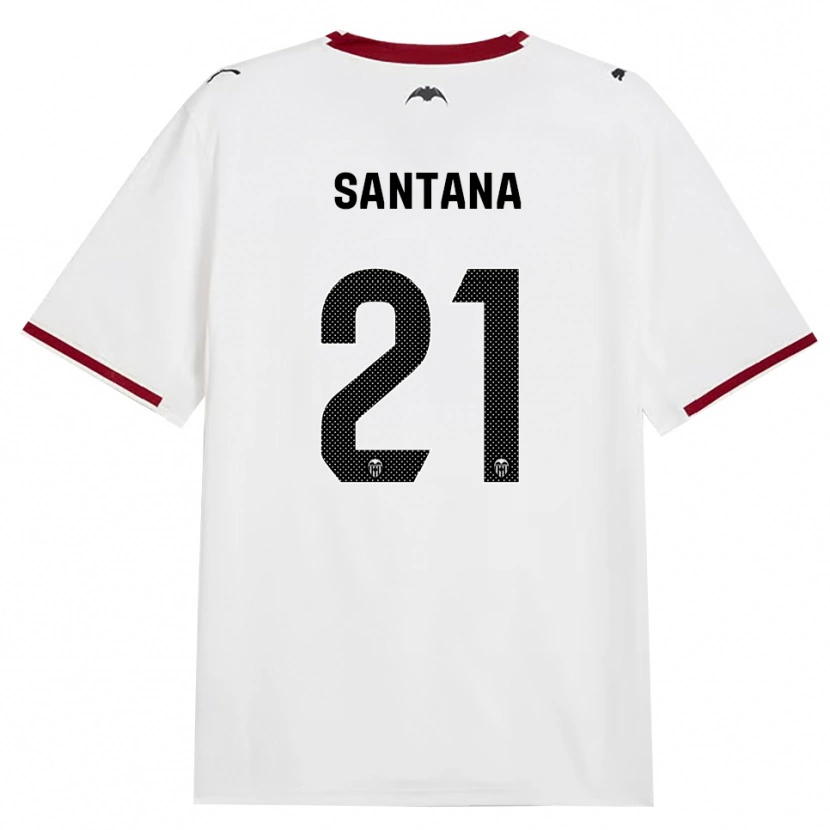 Danxen Män Ismael Santana #21 Svart Vit Röd Gul Hemmatröja Matchtröjor 2026/27 Tröjor T-Tröja