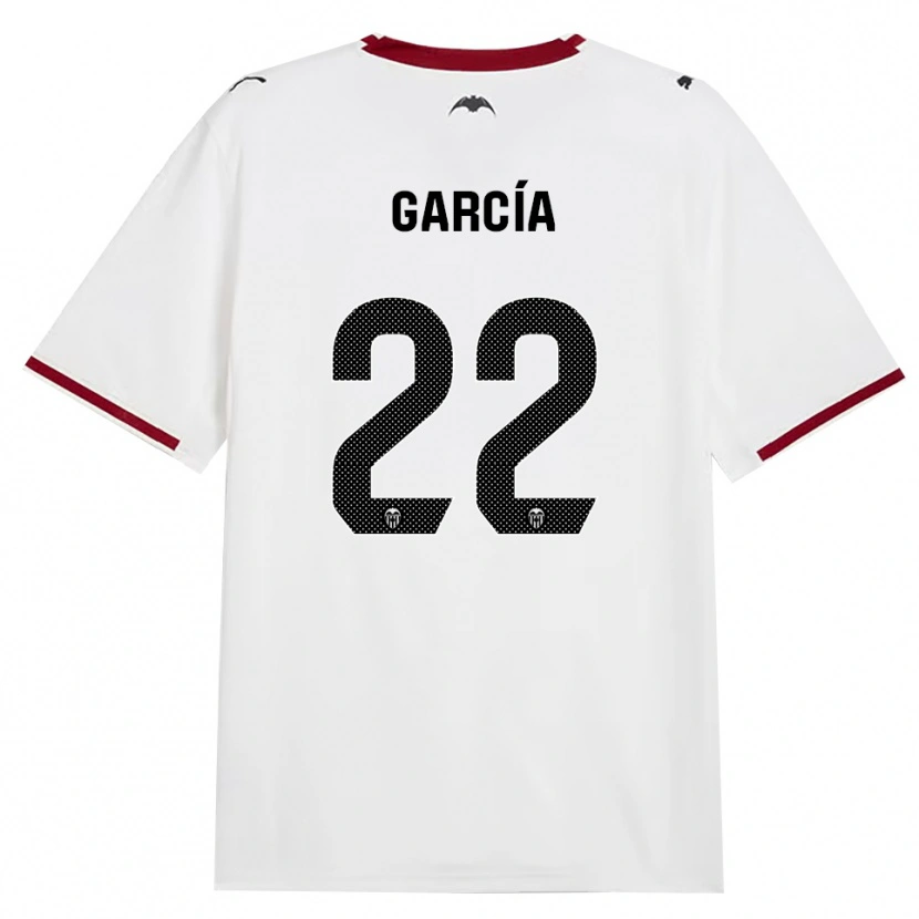 Danxen Män Pablo García #22 Svart Vit Röd Gul Hemmatröja Matchtröjor 2026/27 Tröjor T-Tröja