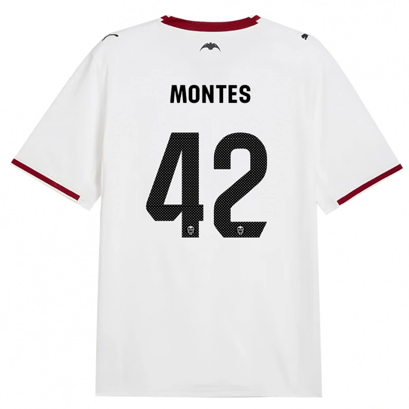 Danxen Män Jan Montes #42 Svart Vit Röd Gul Hemmatröja Matchtröjor 2026/27 Tröjor T-Tröja