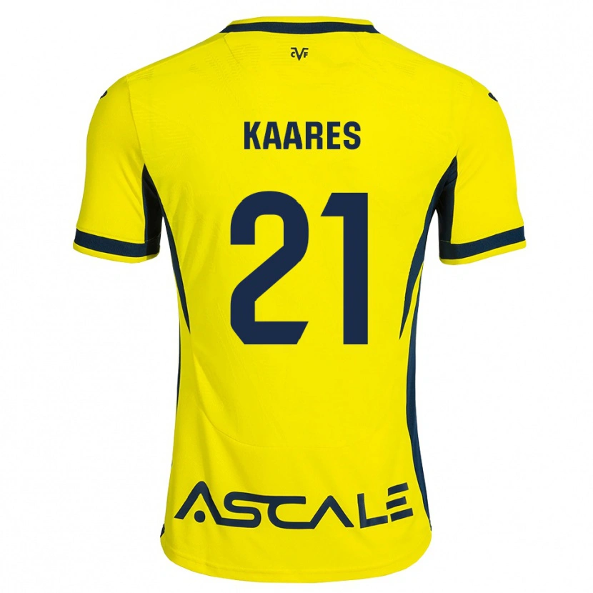 Danxen Män Andero Kaares #21 Gul Svart Röd Hemmatröja Matchtröjor 2026/27 Tröjor T-Tröja