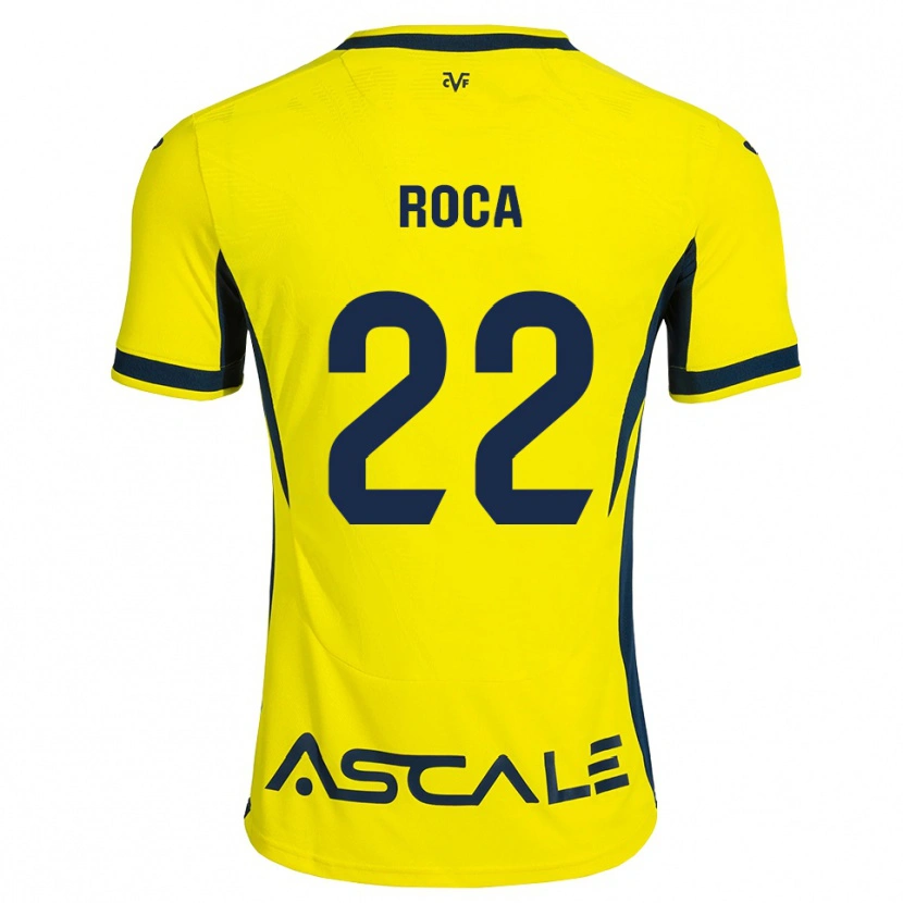 Danxen Män Mauro Roca #22 Gul Svart Röd Hemmatröja Matchtröjor 2026/27 Tröjor T-Tröja