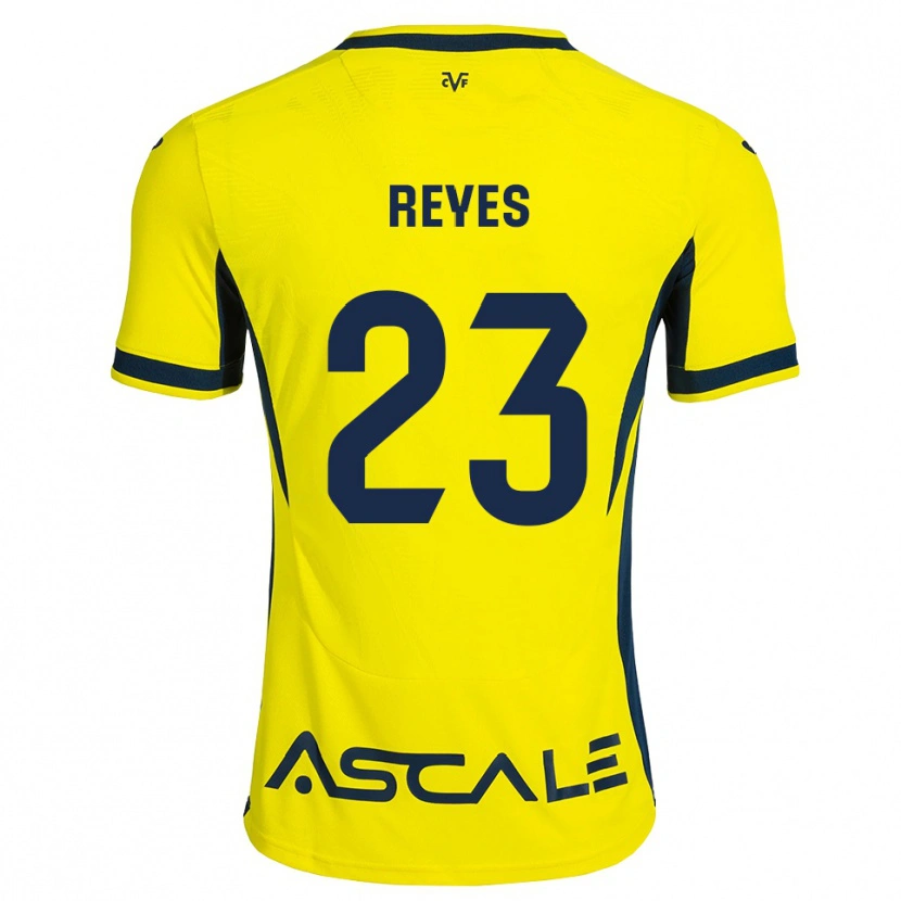 Danxen Män Dani Reyes #23 Gul Svart Röd Hemmatröja Matchtröjor 2026/27 Tröjor T-Tröja