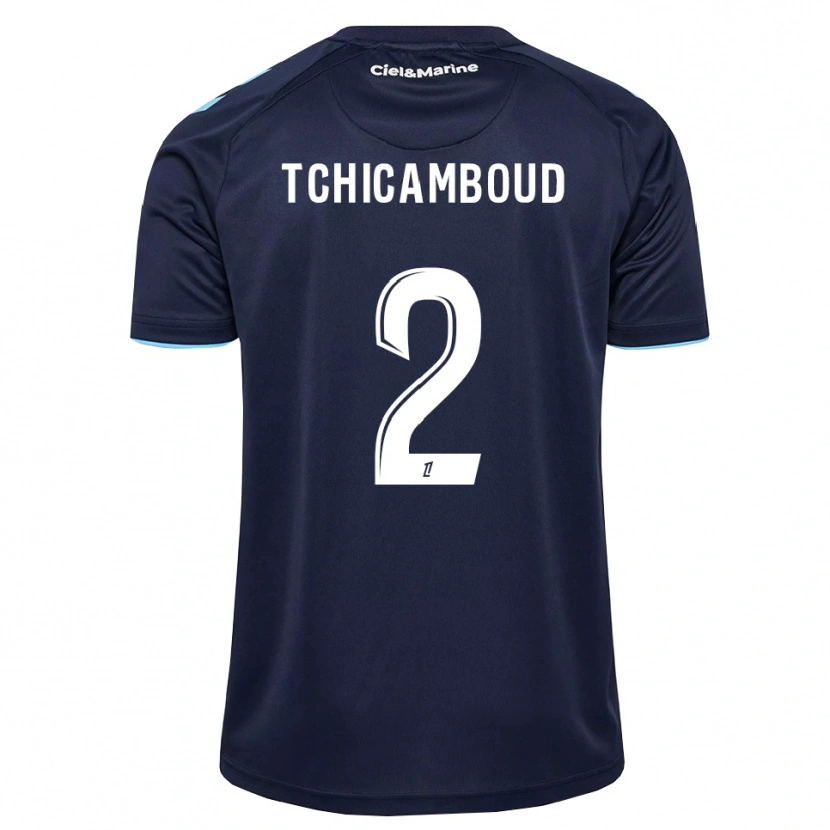 Danxen Män Steed Tchicamboud #2 Kornblå Midnattsblå Hemmatröja Matchtröjor 2026/27 Tröjor T-Tröja
