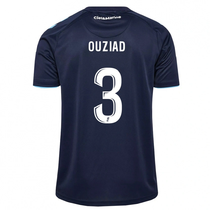 Danxen Män Djibril Ouziad #3 Kornblå Midnattsblå Hemmatröja Matchtröjor 2026/27 Tröjor T-Tröja