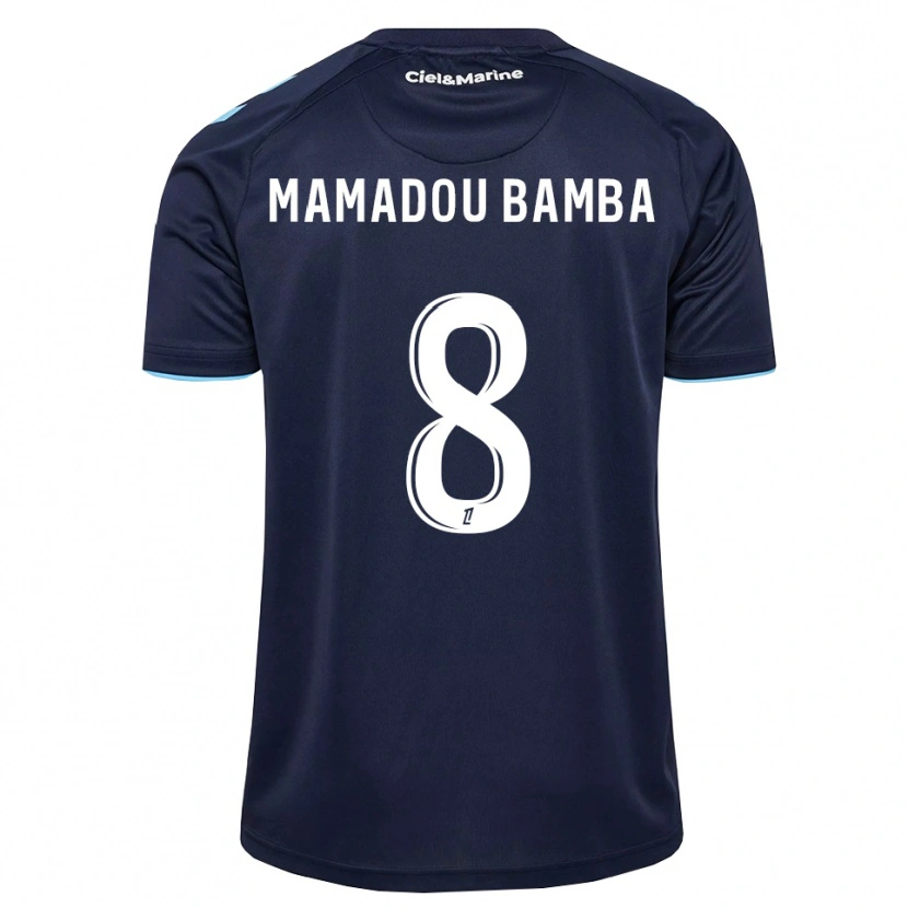 Danxen Män Ben Mamadou Bamba #8 Kornblå Midnattsblå Hemmatröja Matchtröjor 2026/27 Tröjor T-Tröja