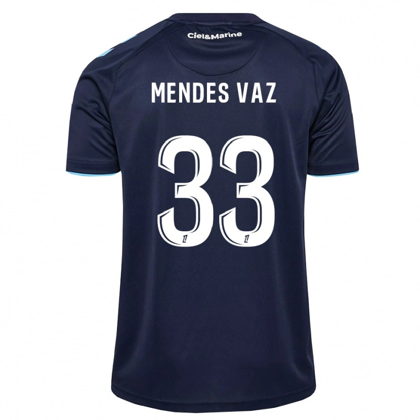 Danxen Män Hernâni Mendes Vaz #33 Kornblå Midnattsblå Hemmatröja Matchtröjor 2026/27 Tröjor T-Tröja
