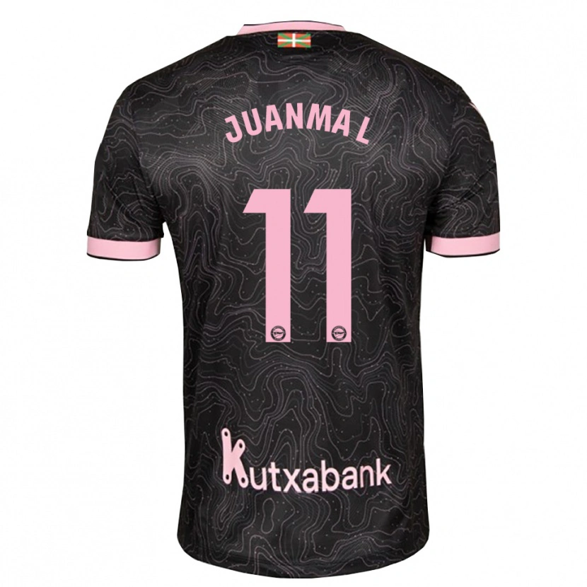 Danxen Män Juanma López #11 Svart Rosa Bortatröja Matchtröjor 2026/27 Tröjor T-Tröja