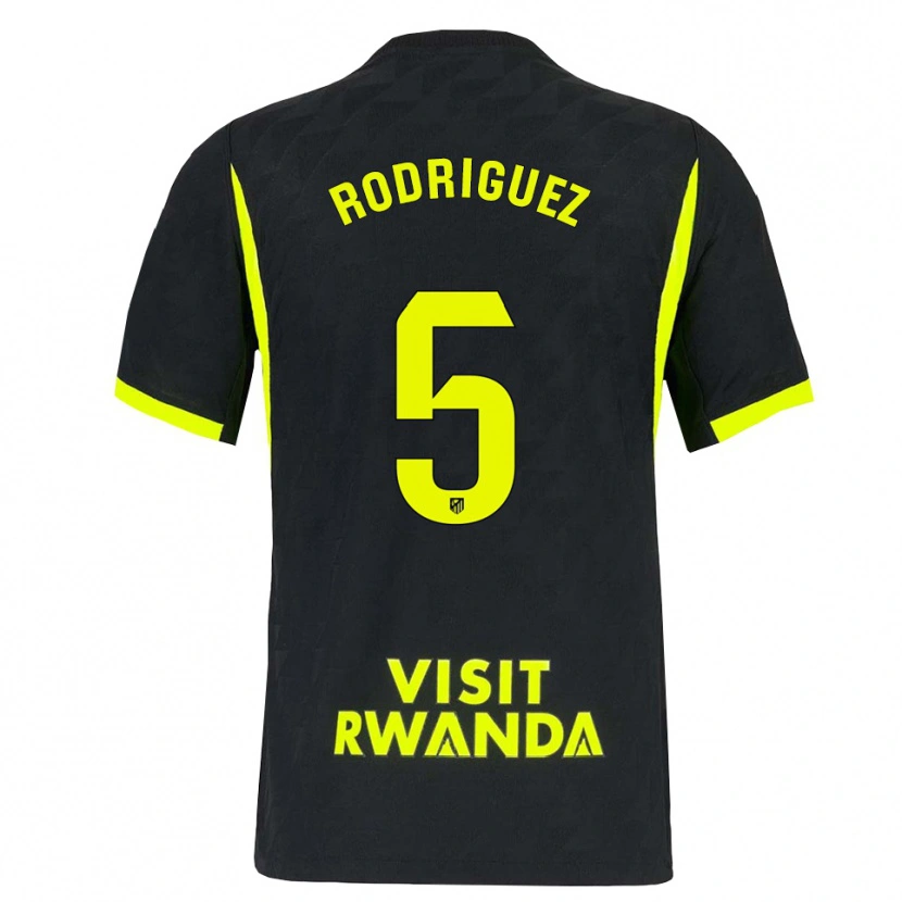 Danxen Män Cinta Rodriguez #5 Ljusgrön Svart Bortatröja Matchtröjor 2026/27 Tröjor T-Tröja
