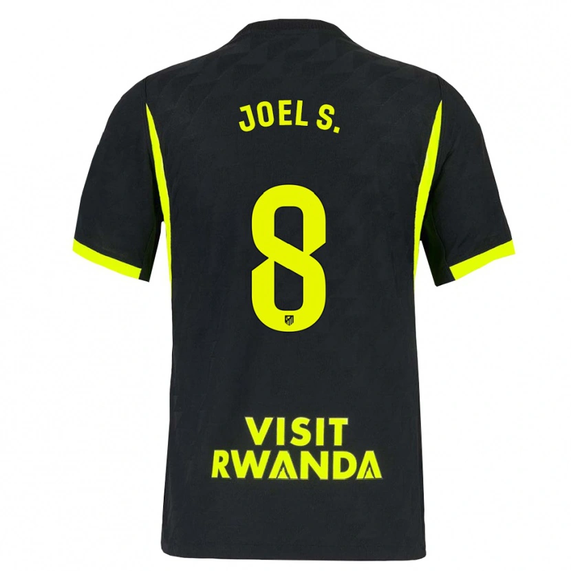 Danxen Män Joel Sánchez #8 Ljusgrön Svart Bortatröja Matchtröjor 2026/27 Tröjor T-Tröja