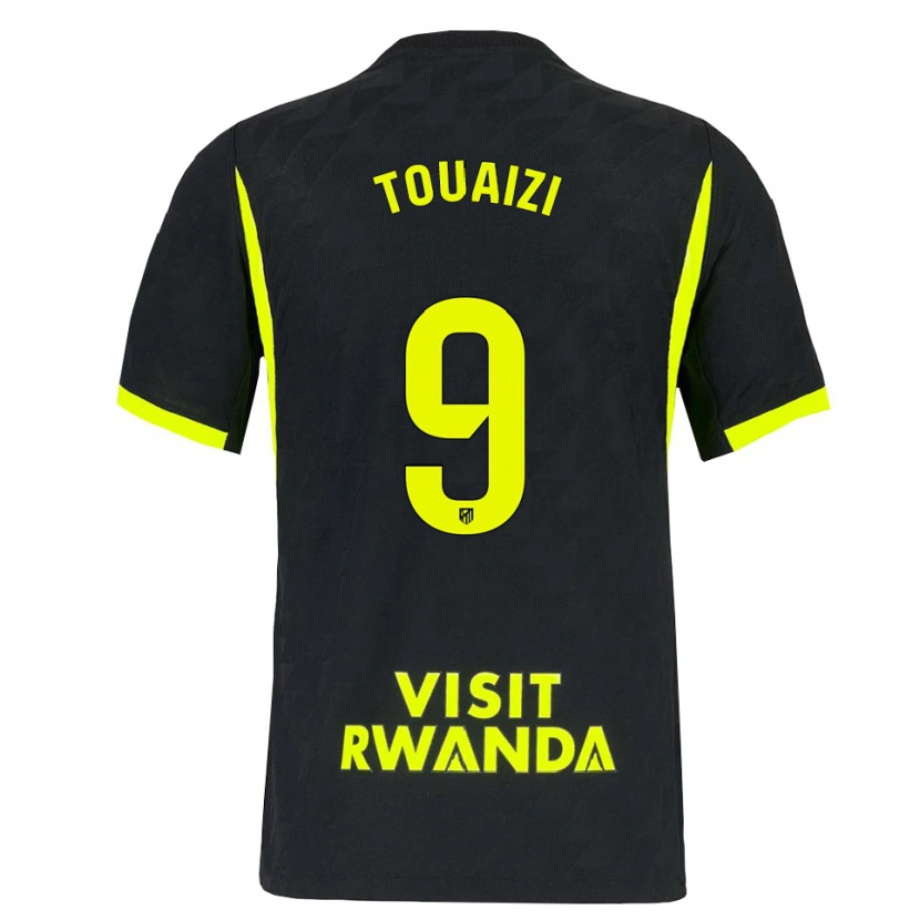 Danxen Män Nabil Touaizi #9 Ljusgrön Svart Bortatröja Matchtröjor 2026/27 Tröjor T-Tröja