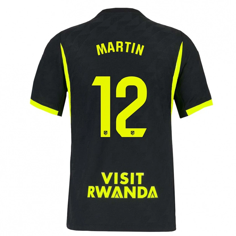 Danxen Män Carlos Martín #12 Ljusgrön Svart Bortatröja Matchtröjor 2026/27 Tröjor T-Tröja