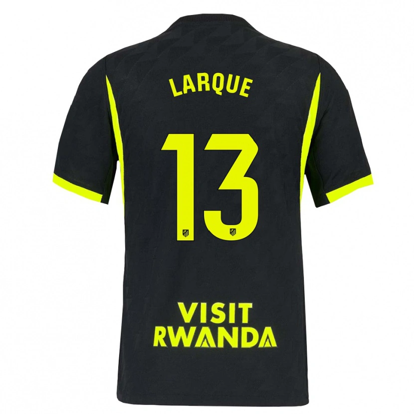 Danxen Män Patricia Larqué #13 Ljusgrön Svart Bortatröja Matchtröjor 2026/27 Tröjor T-Tröja