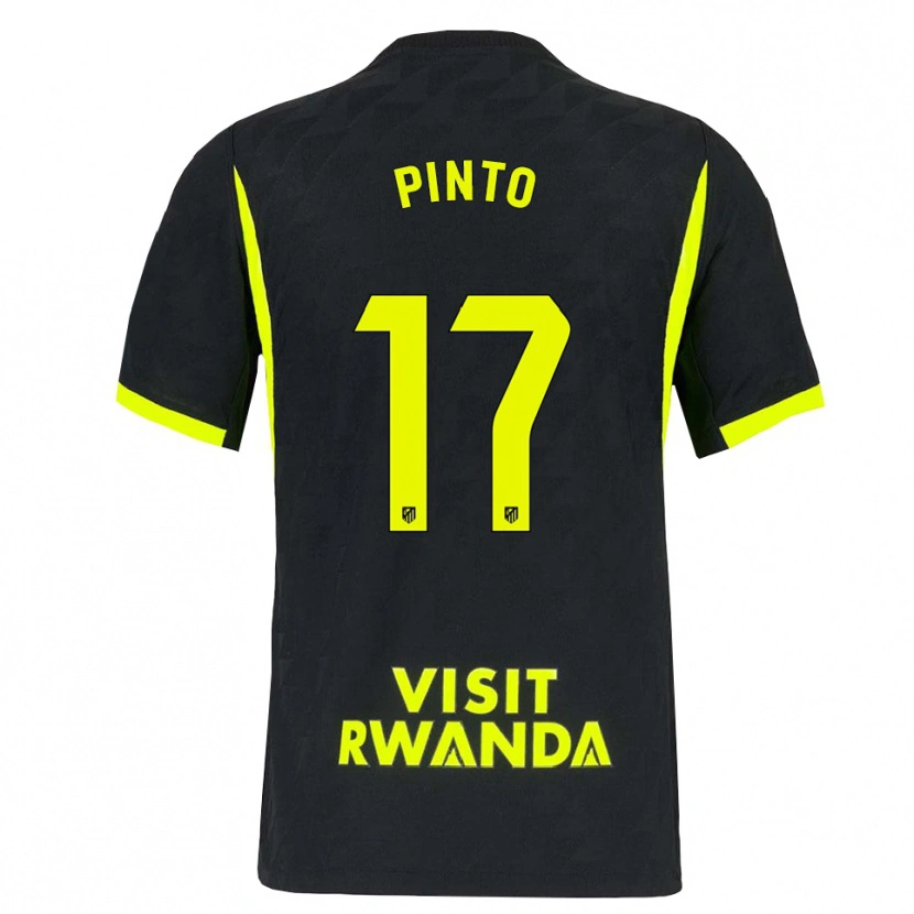 Danxen Män Tatiana Pinto #17 Ljusgrön Svart Bortatröja Matchtröjor 2026/27 Tröjor T-Tröja