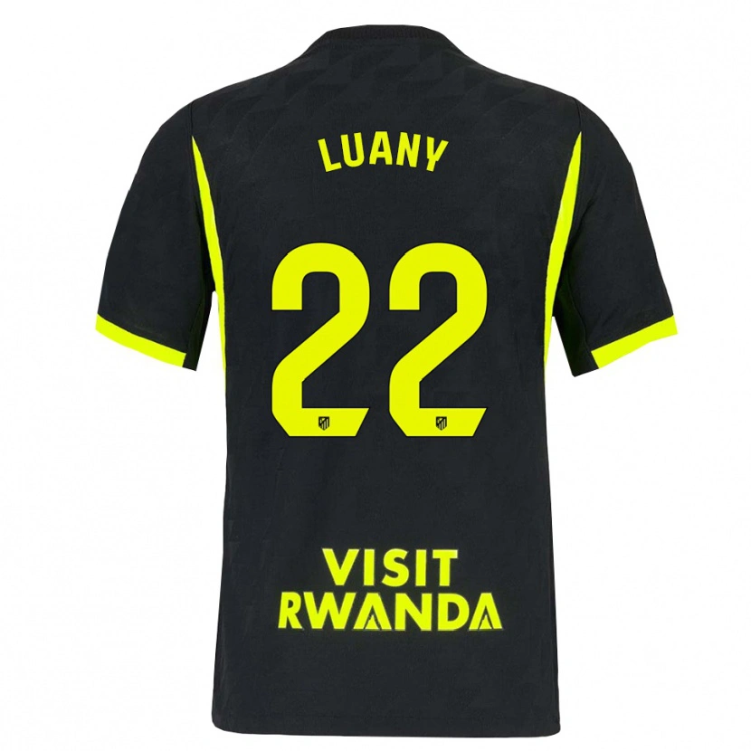Danxen Män Luany Vitória Da Silva Rosa #22 Ljusgrön Svart Bortatröja Matchtröjor 2026/27 Tröjor T-Tröja