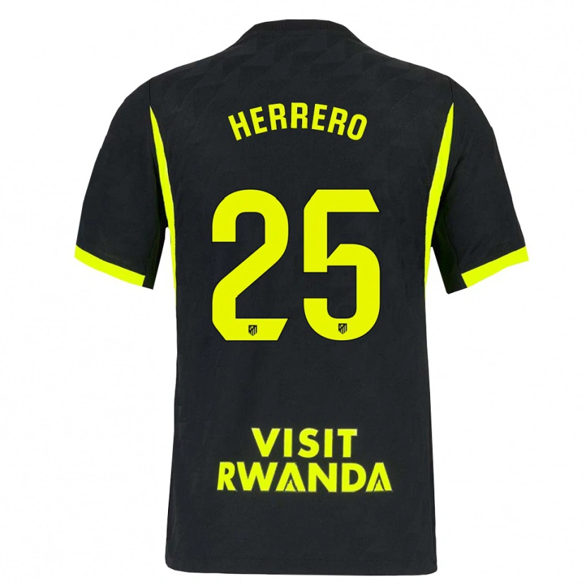 Danxen Män Alex Herrero #25 Ljusgrön Svart Bortatröja Matchtröjor 2026/27 Tröjor T-Tröja