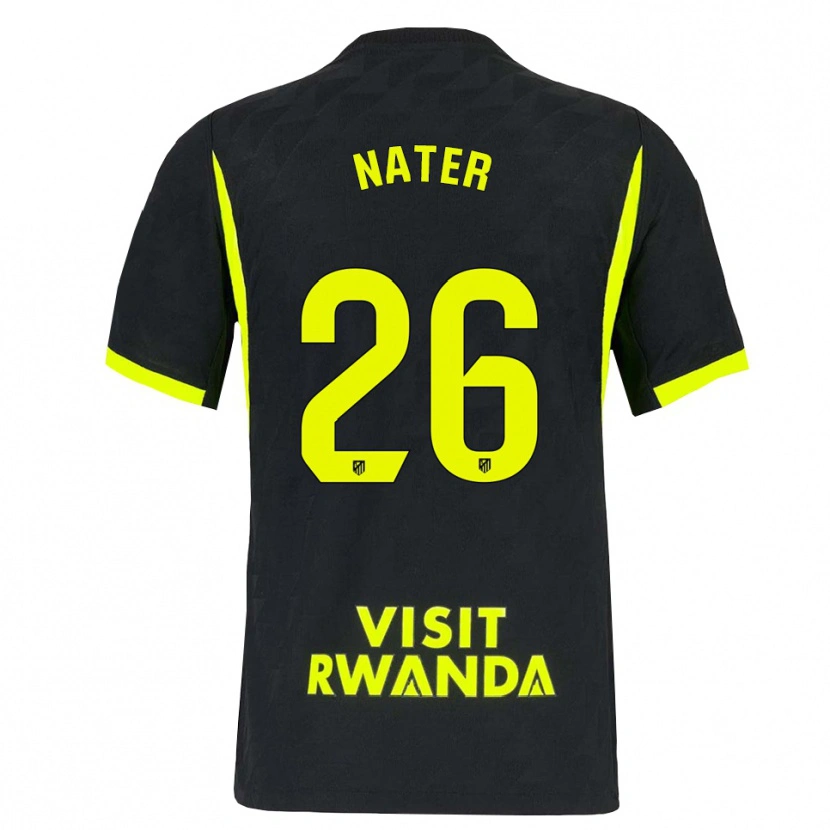 Danxen Män Silvano Nater #26 Ljusgrön Svart Bortatröja Matchtröjor 2026/27 Tröjor T-Tröja