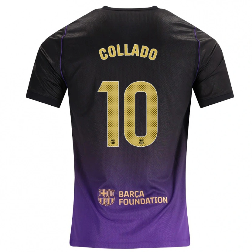 Danxen Män Alex Collado #10 Lila Gul Svart Bortatröja Matchtröjor 2026/27 Tröjor T-Tröja