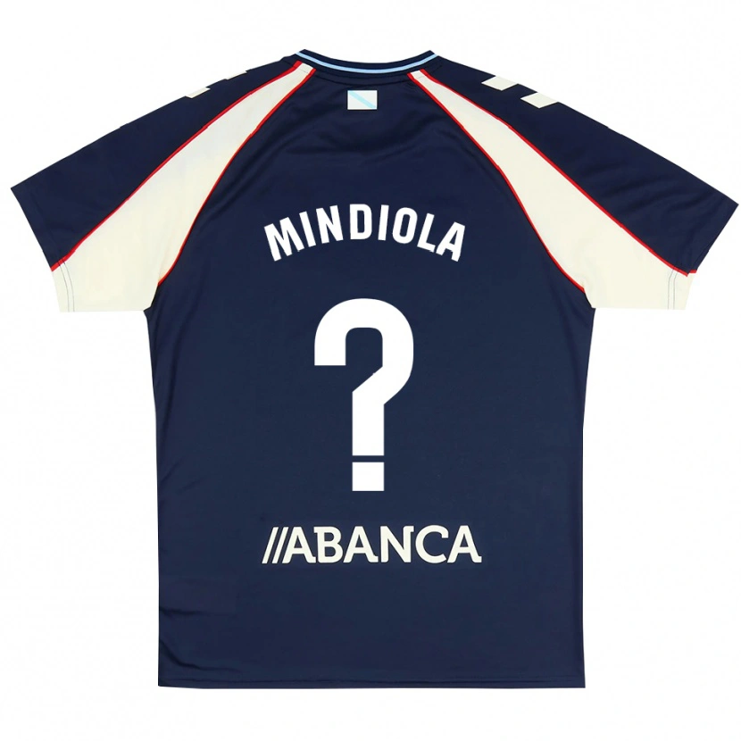 Danxen Män Nicolás Mindiola #0 Kunglig Blå Röd Vit Bortatröja Matchtröjor 2026/27 Tröjor T-Tröja
