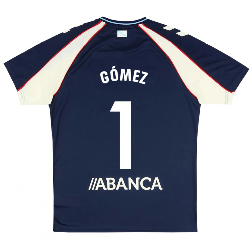 Danxen Män Nuria Gómez #1 Kunglig Blå Röd Vit Bortatröja Matchtröjor 2026/27 Tröjor T-Tröja