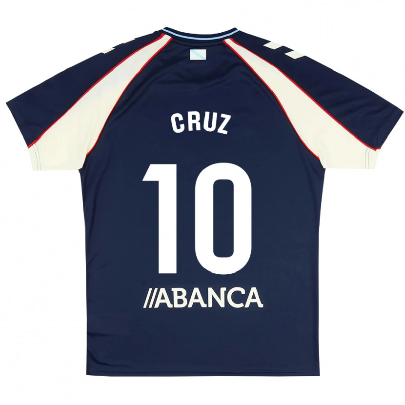 Danxen Män Tati Cruz #10 Kunglig Blå Röd Vit Bortatröja Matchtröjor 2026/27 Tröjor T-Tröja