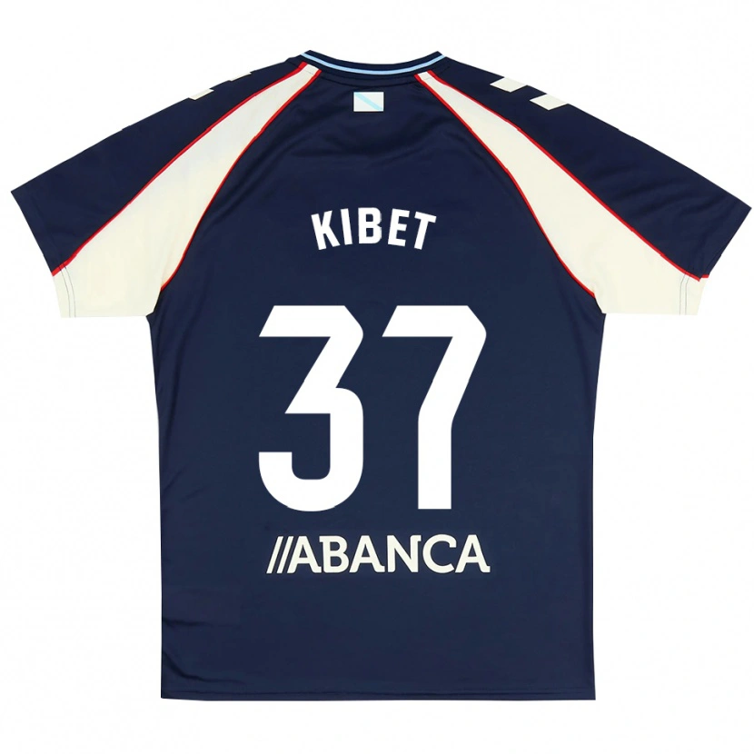 Danxen Män Aldrine Kibet #37 Kunglig Blå Röd Vit Bortatröja Matchtröjor 2026/27 Tröjor T-Tröja