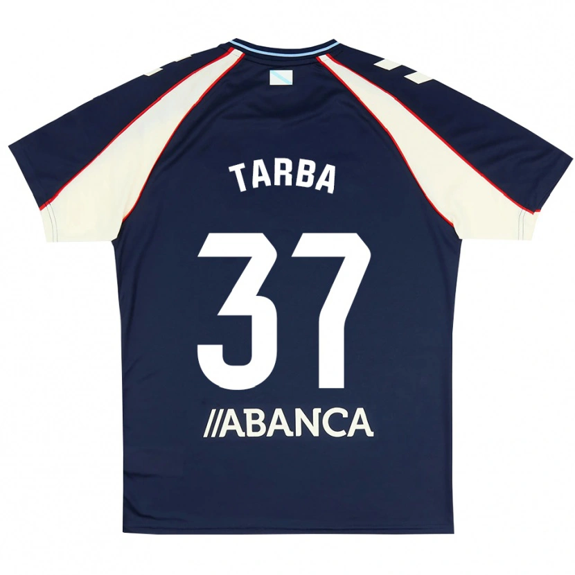 Danxen Män Ianis Tarba #37 Kunglig Blå Röd Vit Bortatröja Matchtröjor 2026/27 Tröjor T-Tröja