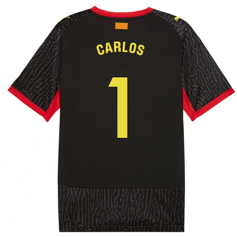 Danxen Män Juan Carlos #1 Svart Gul Röd Bortatröja Matchtröjor 2026/27 Tröjor T-Tröja