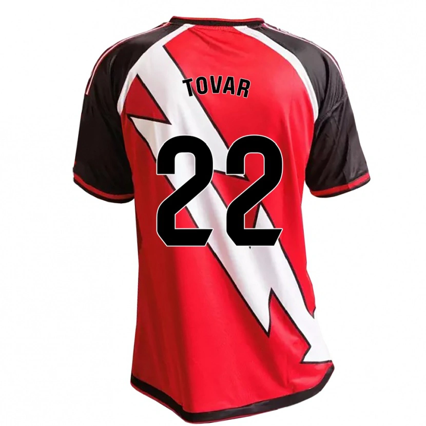Danxen Män Andrea Fernanda Tovar #22 Röd Svart Vit Bortatröja Matchtröjor 2026/27 Tröjor T-Tröja