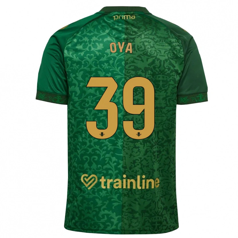 Danxen Män Rafa Oya #39 Skogsgrön Mörk Guldbrun Bortatröja Matchtröjor 2026/27 Tröjor T-Tröja