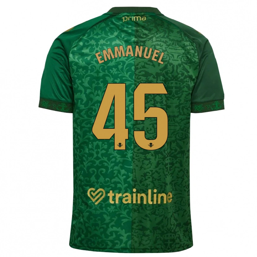 Danxen Män Jean Emmanuel N'agoran #45 Skogsgrön Mörk Guldbrun Bortatröja Matchtröjor 2026/27 Tröjor T-Tröja